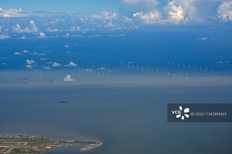 航拍珠海金湾城市风光图片素材