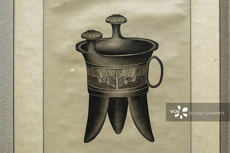 青铜器全形拓图片素材