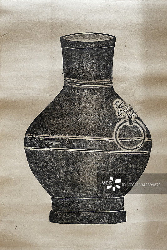 青铜器全形拓图片素材