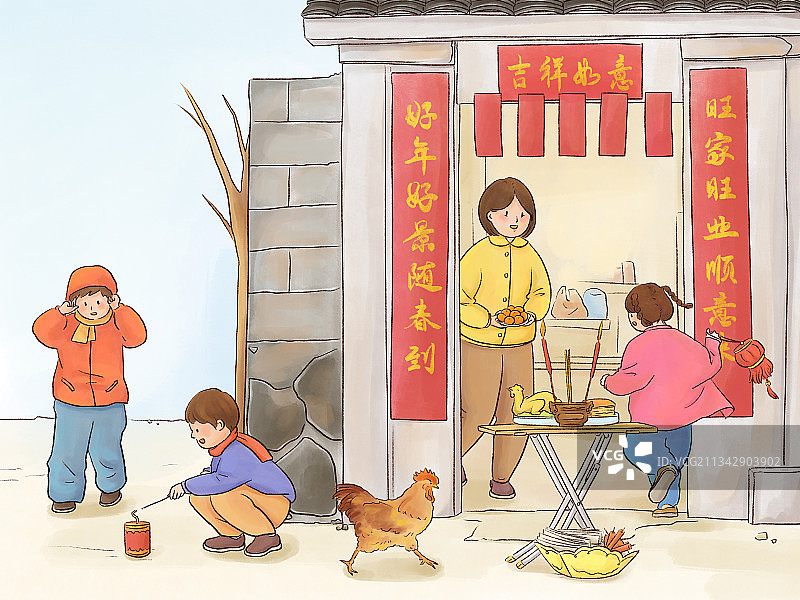 大年初九图片素材