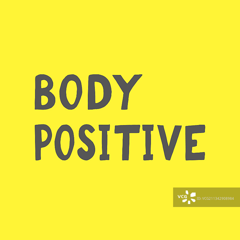 身体积极性标语海报卡片图片素材