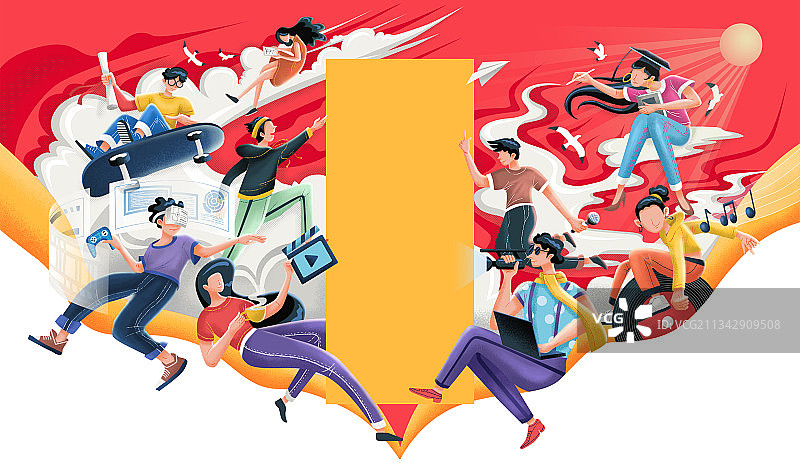 红色庆典图片素材