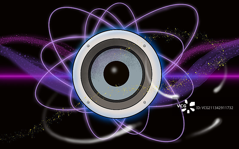 扬声器背景图片素材