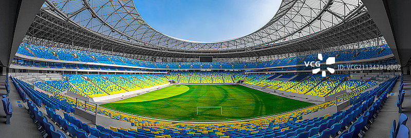 凤凰山体育公园足球主场馆全景图图片素材