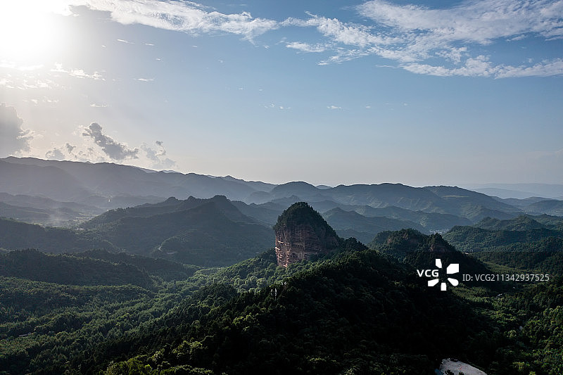 甘肃天水麦积山景区图片素材