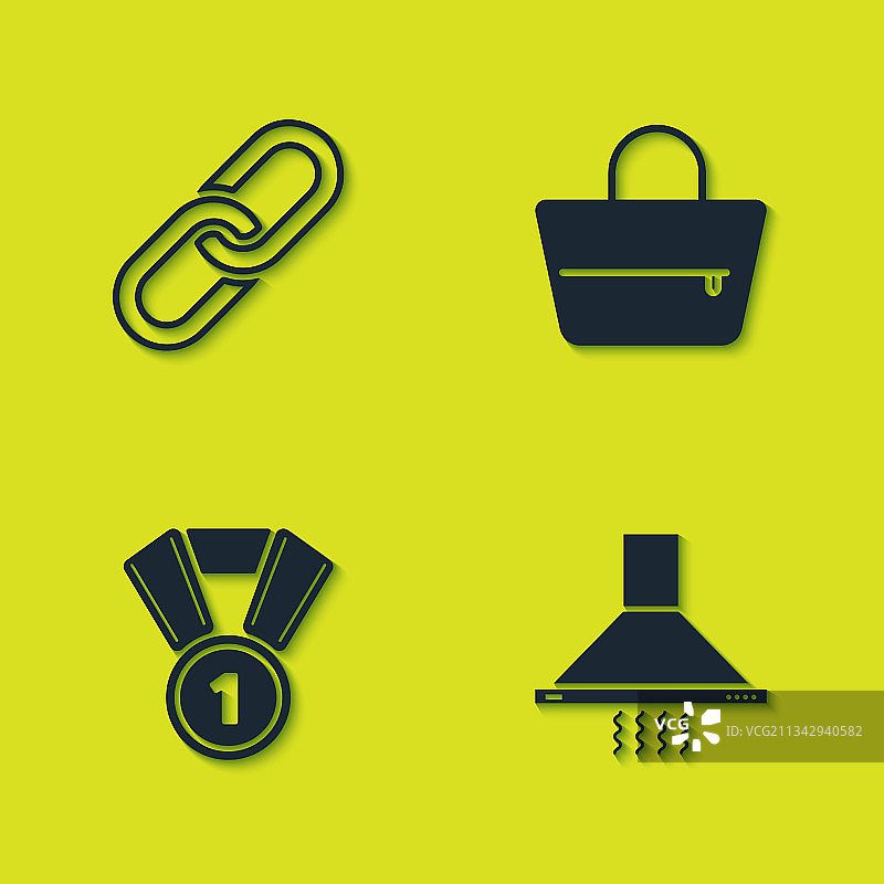 链环、厨房排风扇和奖牌图片素材