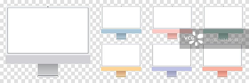 印度尼西亚马格朗 - 2021年6月7日 iMac 2021图片素材