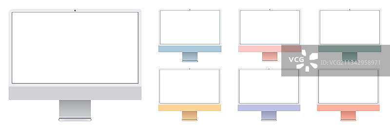 印度尼西亚马格朗 - 2021年6月7日 iMac 2021图片素材