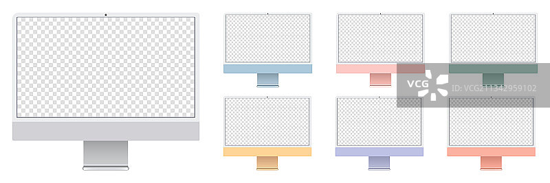 印度尼西亚马格朗 - 2021年6月7日 iMac 2021图片素材