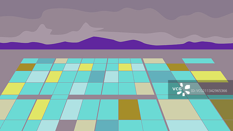 锂提取矿的分离池塘图片素材