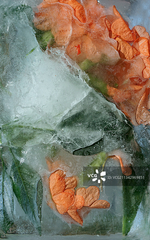 冰块特写图片素材