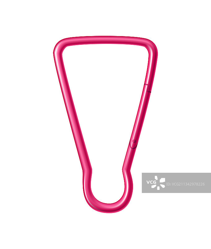 攀岩绳索金属登山扣图片素材