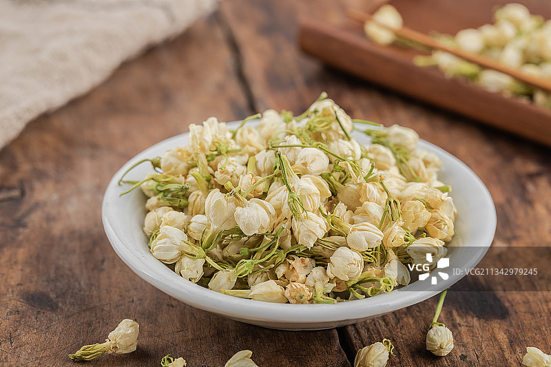 传统茶叶茉莉花茶图片素材