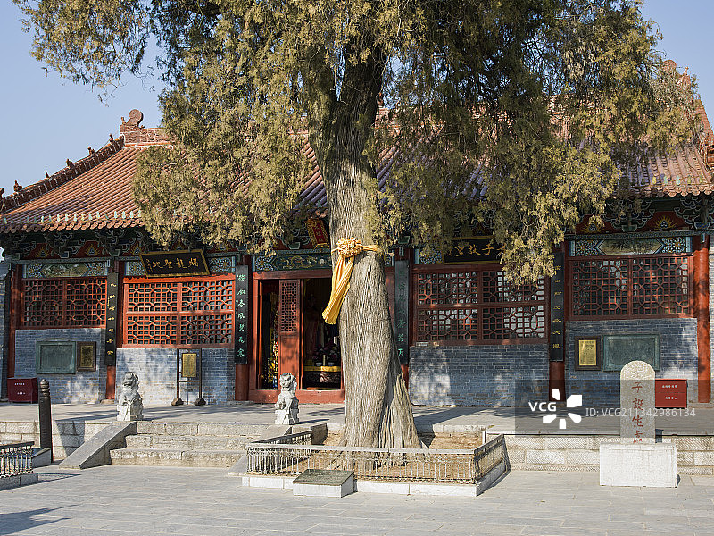 中国河南省周口市鹿邑县老子故里图片素材