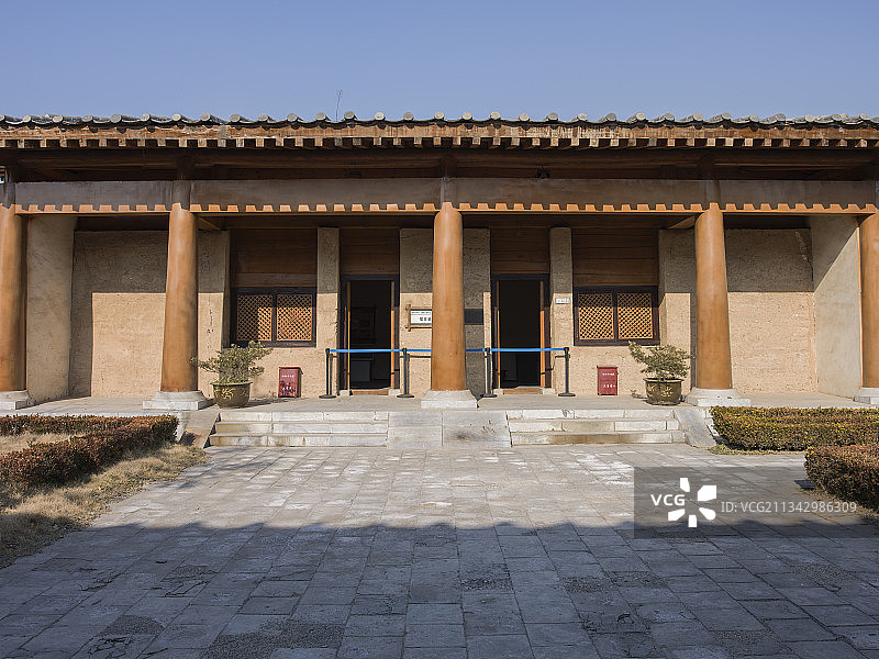 中国河南省周口市鹿邑县老子故里图片素材