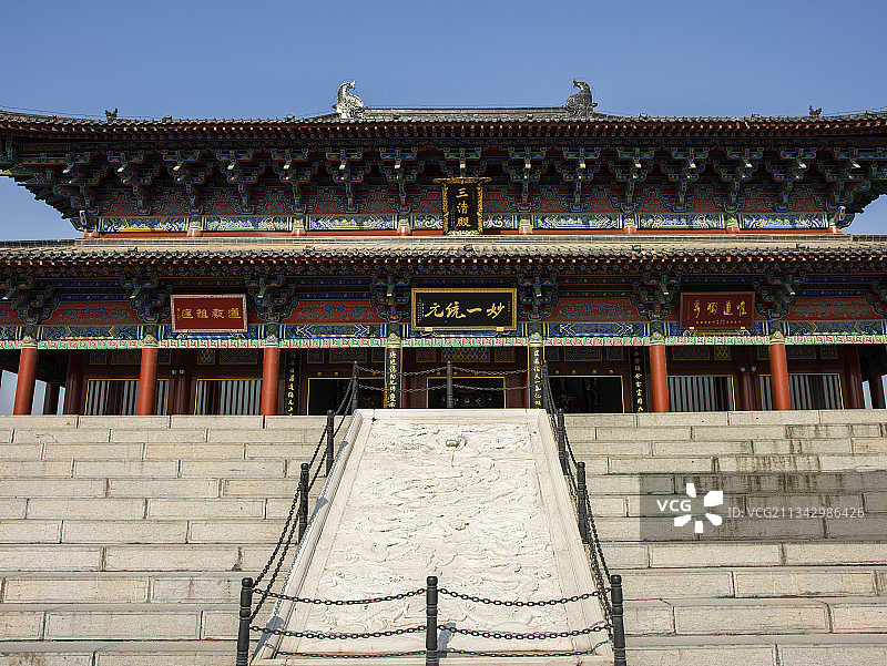 中国河南省周口市鹿邑县老子故里图片素材