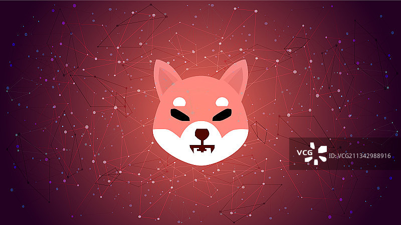 柴犬币（SHIB）代币DeFi项目标志图片素材