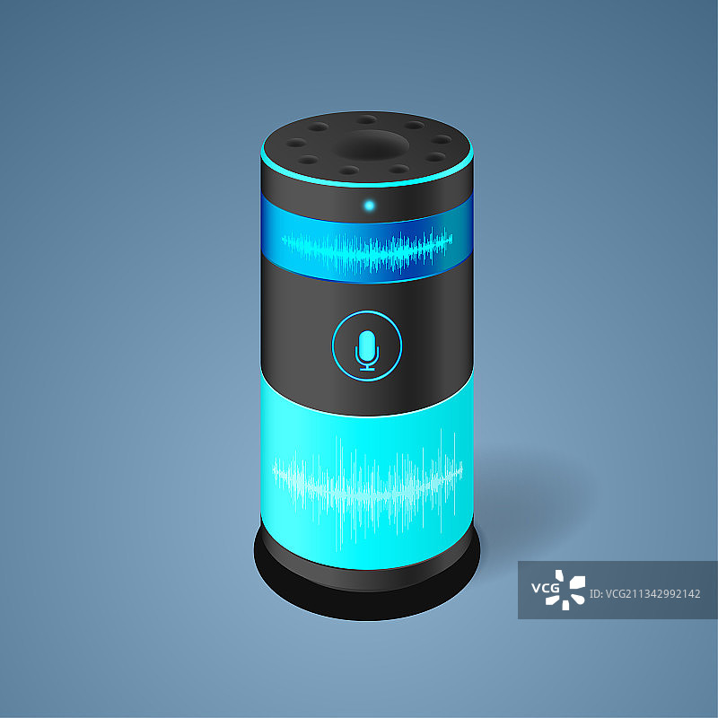带语音控制的智能音箱图片素材