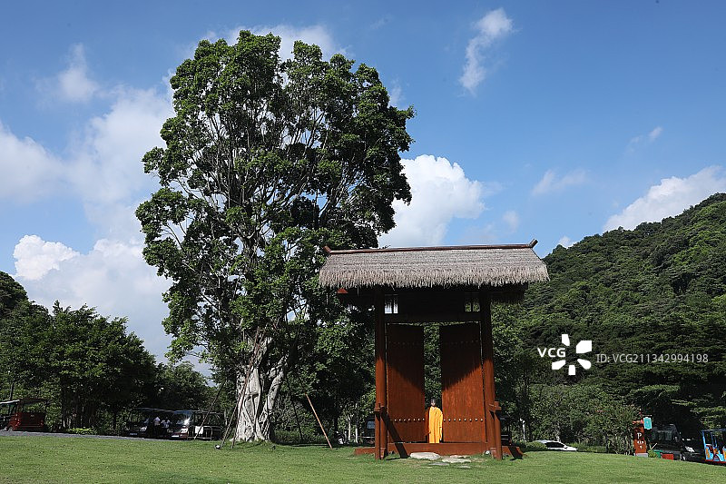 禅延古寺图片素材