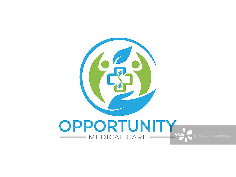 医疗标志健康护理标志设计图片素材