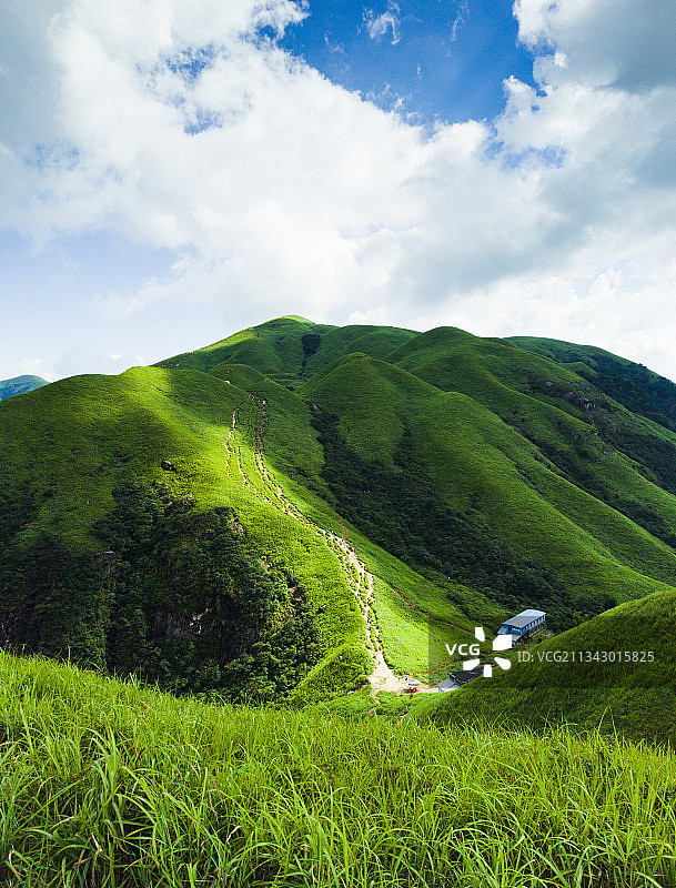 武功山|行走在云间图片素材