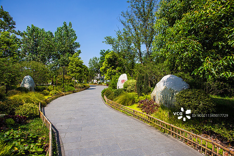 成都浣花溪公园图片素材