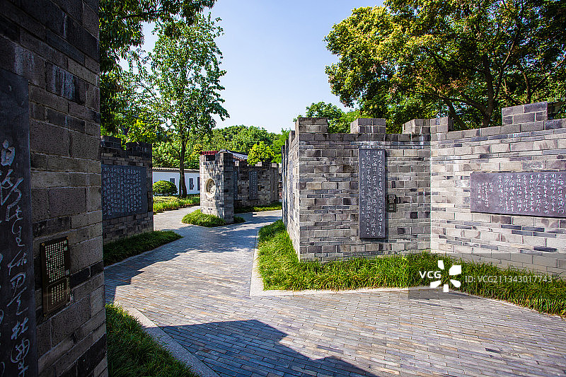 成都浣花溪公园图片素材