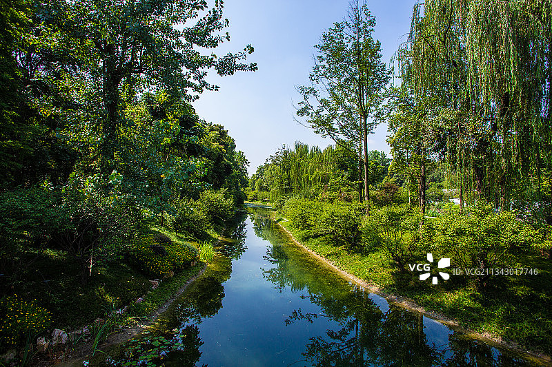 成都浣花溪公园图片素材