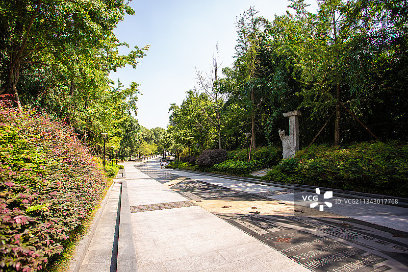 成都浣花溪公园图片素材