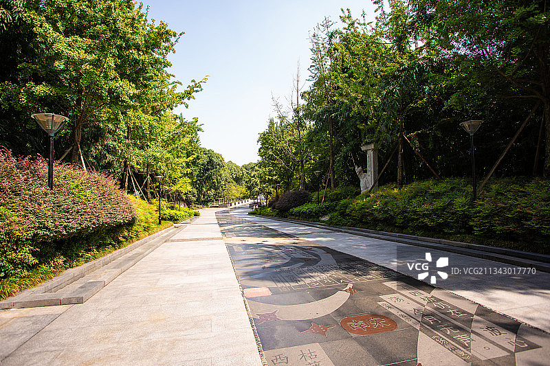 成都浣花溪公园图片素材