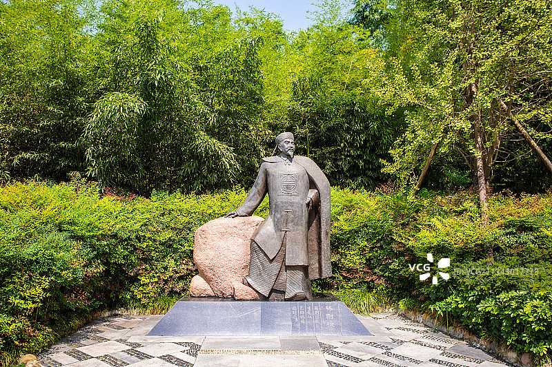 成都浣花溪公园图片素材