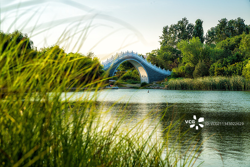 河南省新郑市园博园公园图片素材