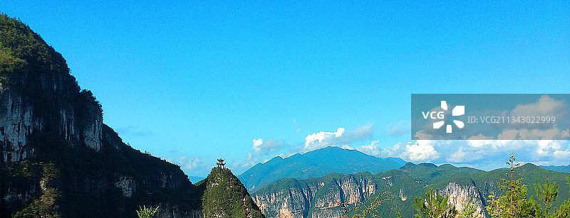 山的那头图片素材