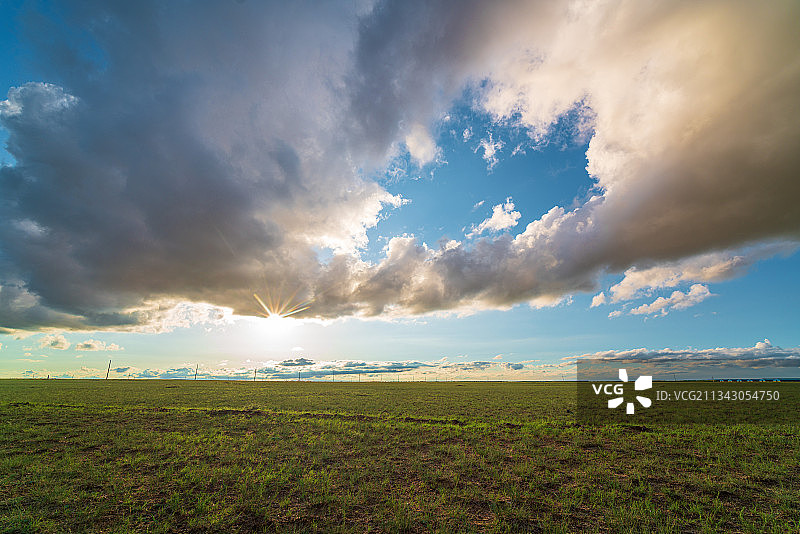 苏尼特右旗草原风光图片素材