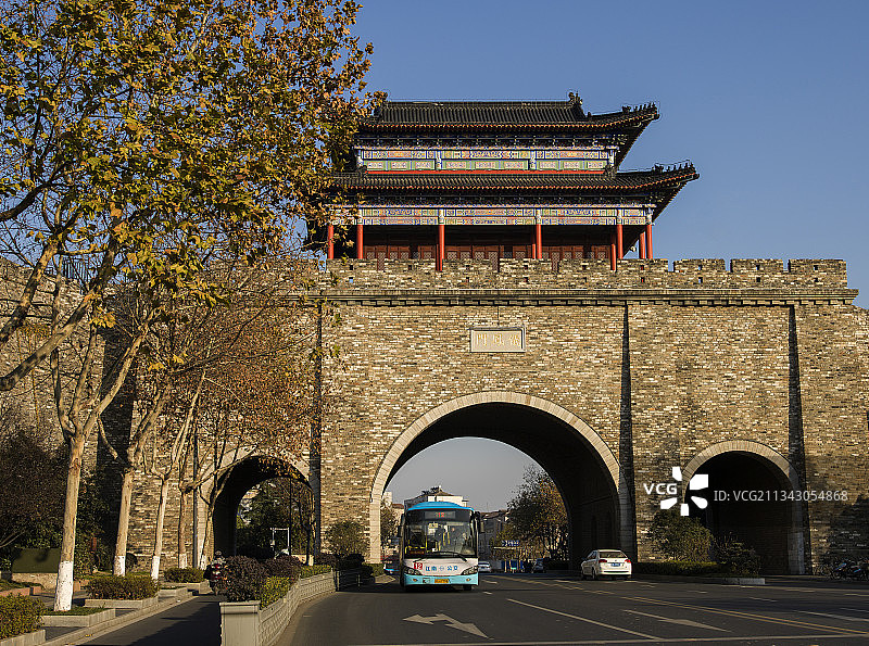 中国江苏省南京市仪凤门图片素材