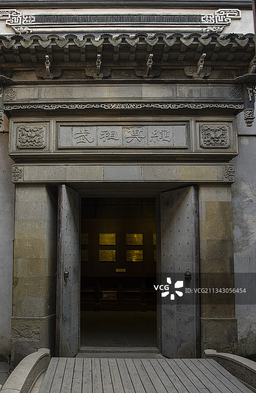 中国江苏省苏州市山塘街玉涵堂吴图片素材