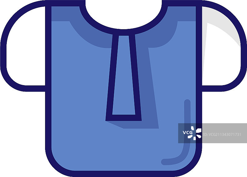 扁平风格图标：校服logo设计图片素材