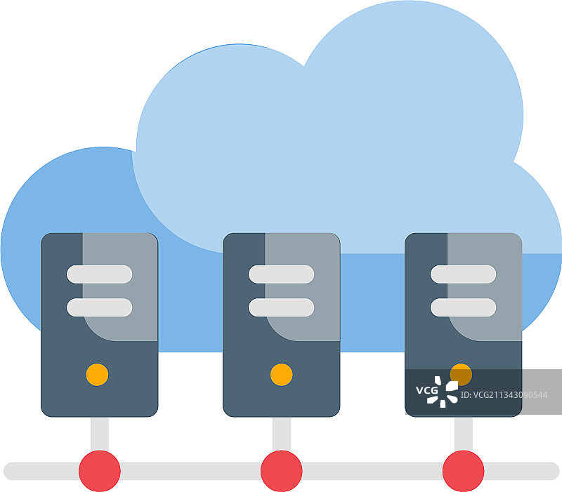 云数据中心风格图片素材