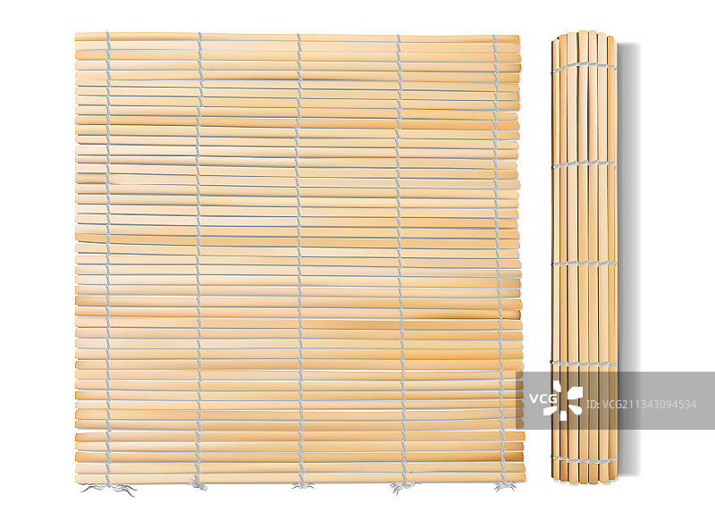 逼真细节3D中式或日式竹子图片素材