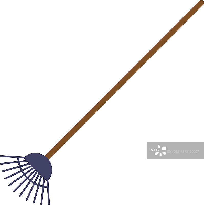 耙子工具图标图片素材