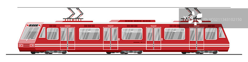 现代有轨电车图片素材