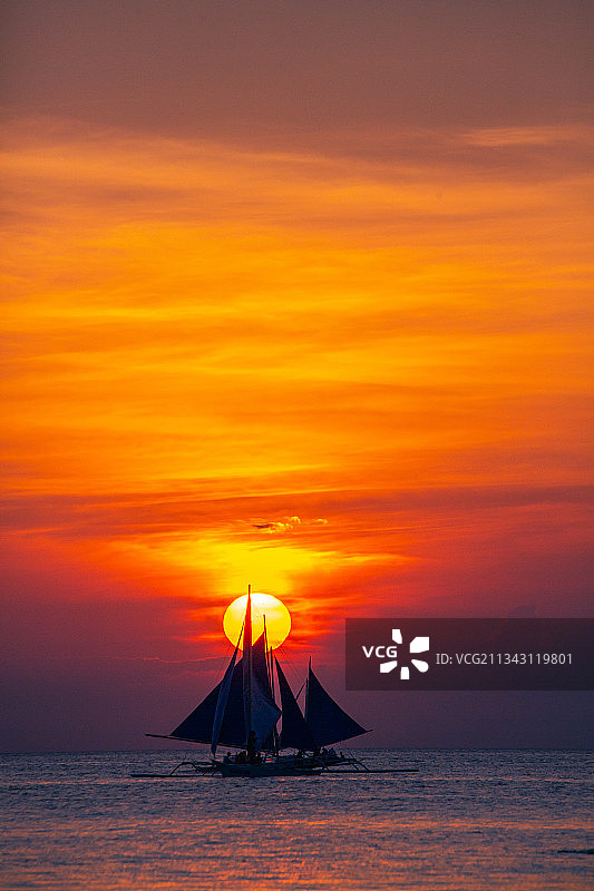 菲律宾长滩岛图片素材