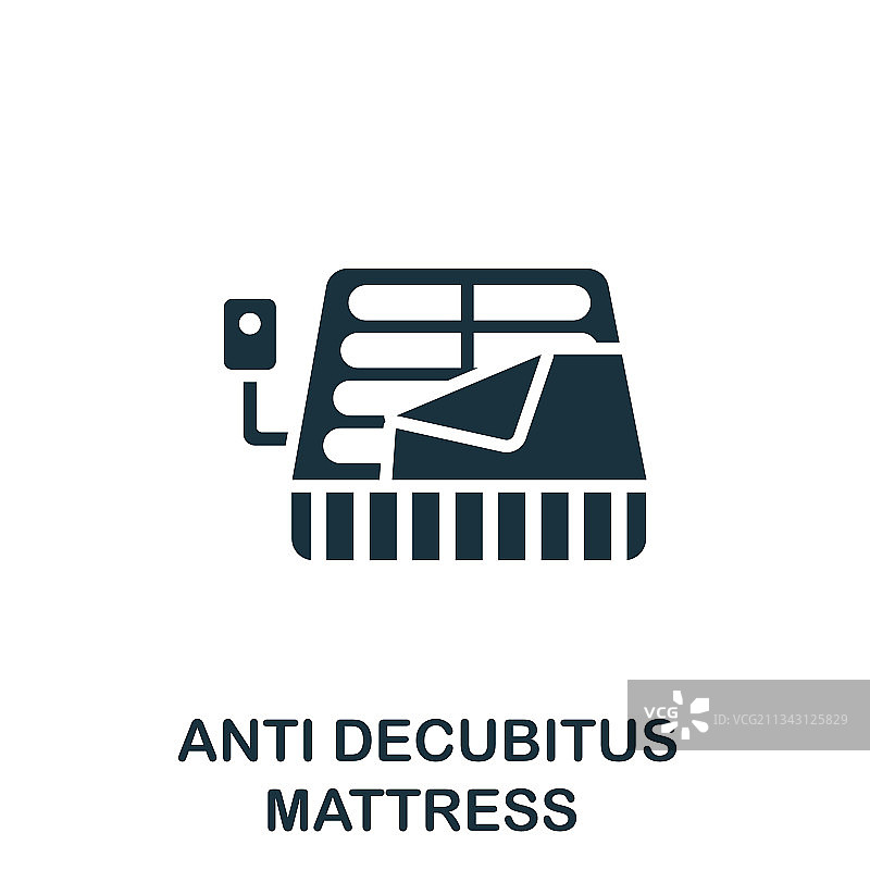 防褥疮床垫简约元素图标图片素材