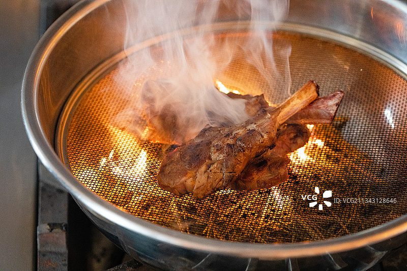 烤羊腿图片素材