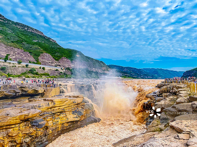 壶口瀑布图片素材