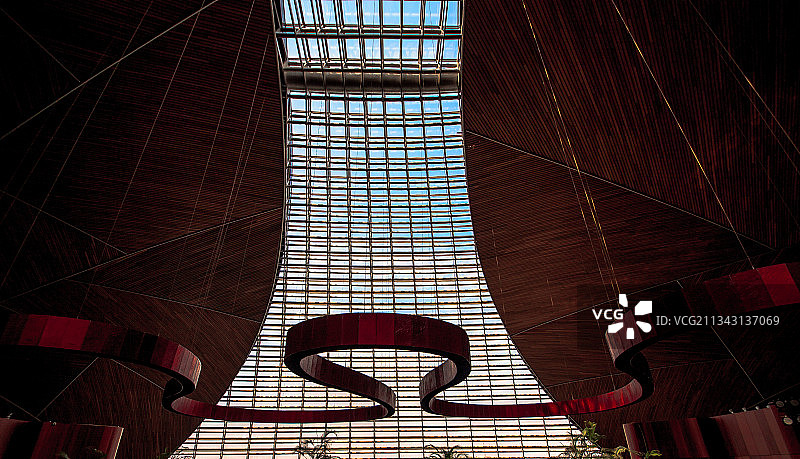 中国国家大剧院的独特之美图片素材