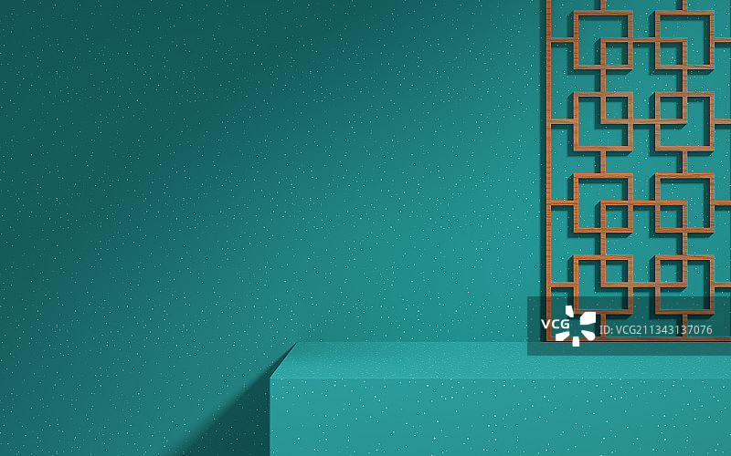 古典国风产品展台背景图片素材