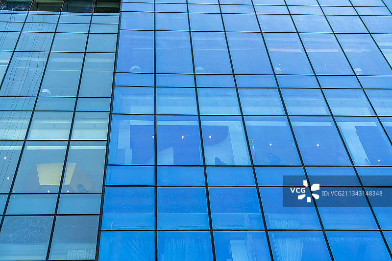 金融区办公写字楼外立面和建筑局部景观图片素材