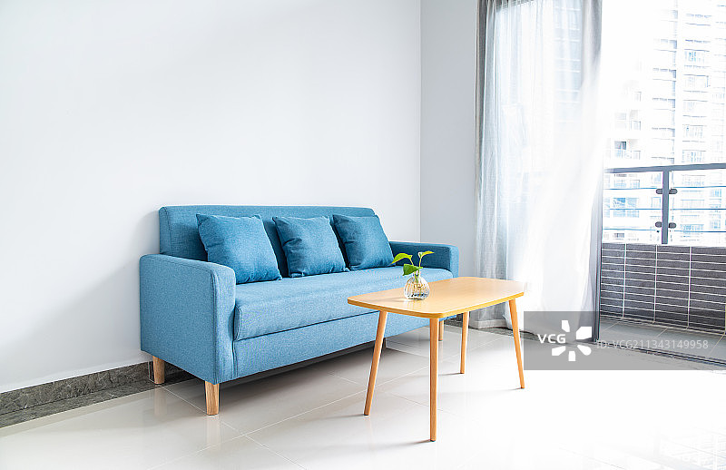 客厅的布沙发家居背景图片素材