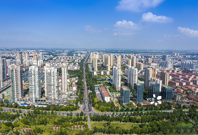 山东省临沂市河东区城市风景图片素材